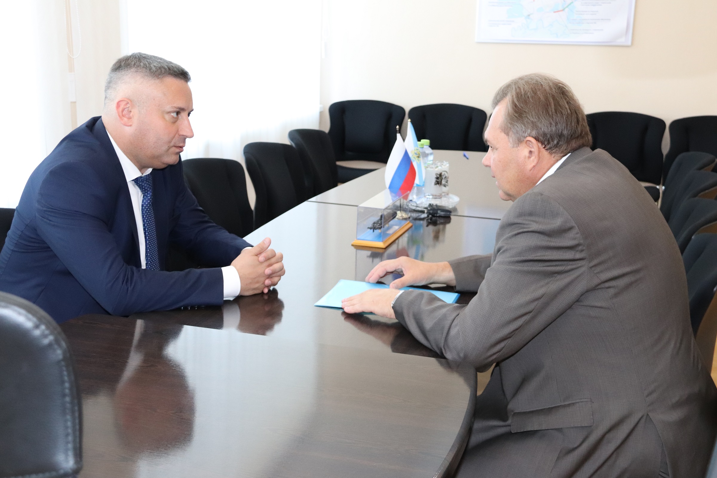 Виктор Павленко обсудил с главой Северодвинска финансовое обеспечение полномочий муниципалитетов