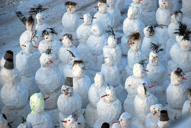 Областной центр ждёт «Нашествие снеговиков»