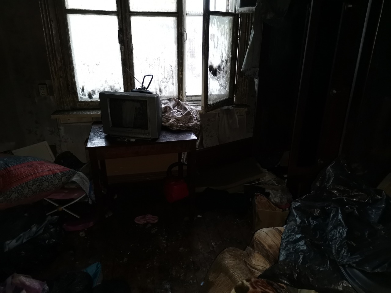 В пожаре в Маймаксанском округе погибли два ребёнка
