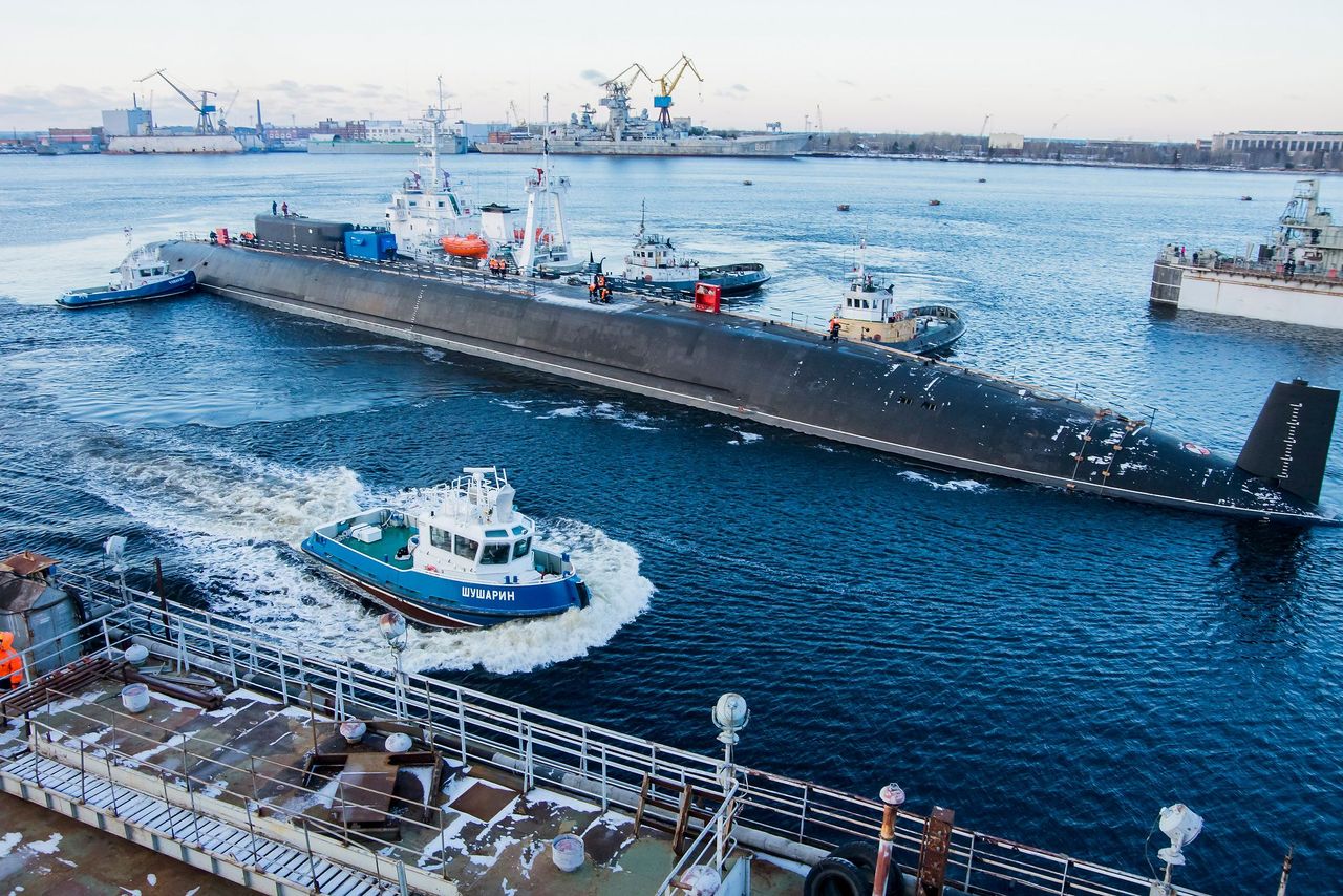 «Севмаш» готовится к спуску на воду нового стратегического подводного крейсера