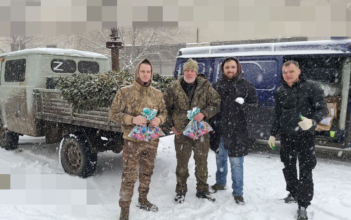 Новогодний экспресс в зону СВО